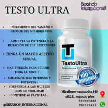 ORIGINAL POTENCIADOR SEXUAL-TESTO ULTRA - AUMENTA LA TESTOSTERONA-SEXSHOP LIMA 971890151 